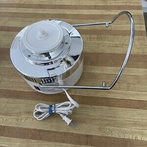 Jack Lalanne's Power Juicer White / Chrome Motor Base Replacement Parts CL-003AP